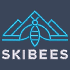 Ski Bees Vintage Mens 1/4 Zip  Design